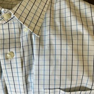Port Authority White Casual Button Down Shirt